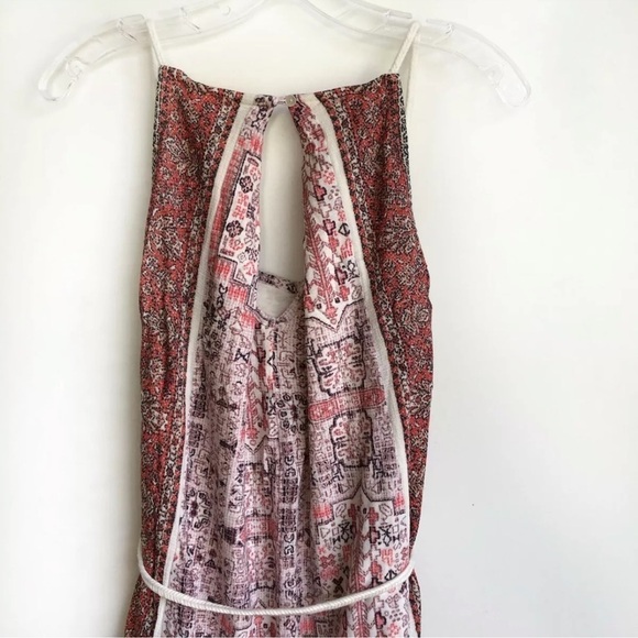 Lucky Brand Tribal Print Tie Waist Dress Size XS - Picture 11 of 11